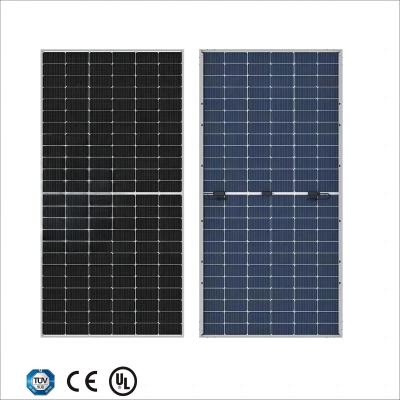 China Premium High quality HT solar Double glasses PERC 182mm half cut cell solar panel 535W 540W 545W 550W 555W Monocrystalline solar panels for sale