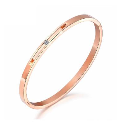 China TRENDY Minimalist Stainless Steel Buckle Bracelet Fashion Collocation Bracelet for sale