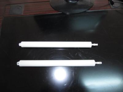 China White Office Chair Gas Spring Damper with 390mm Total Length 120mm Stroke 550N Force for sale