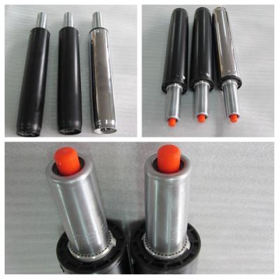 China Schwarzes/Stuhl-Zylinder-Stuhl-Gasdruckdämpfer-Gasflasche Chromes pneumatische für Büro-Stuhl zu verkaufen