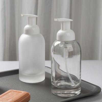 China Custom Luxury Empty Foaming Soap Dispenser 12oz 375ml 250ml Pump Soap Dispenser Bottle For Liquid Soap for sale