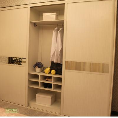 China Modern Modern Bedroom Furniture Single Unit Combination Wardrobe Cabinet for sale