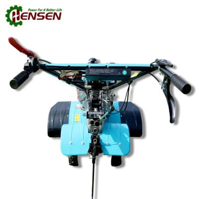 China Blue Small Garden Rototiller 7 HP Gasoline Power Tiller Multipurpose zu verkaufen