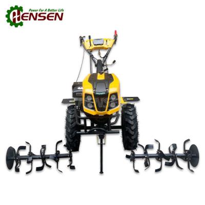 China 15HP Farmer Power Tiller Petróleo Alimentado Pequeno Cultivador de Campo à venda