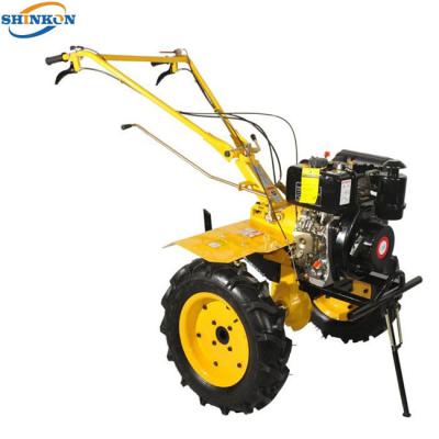 China 5HP-18HP Tiller de energía para el cuidado de la agricultura 9hp Tiller rotativo diesel con mango en venta