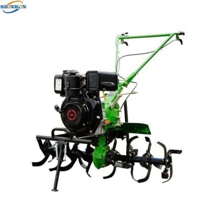 China Farmland 800mm Width Diesel Cultivator CE 7 Hp Power Tiller Diesel for sale