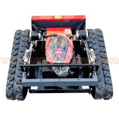 China 7.5HP Roboter Benzin Rasenmäher Crawler Fernbedienung Rasenmäher zu verkaufen