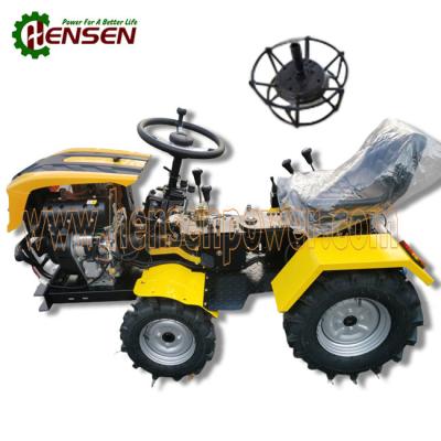 China Small Four Wheel Drive Tractors CE Water Cooled 4 Wheel Tractor for sale