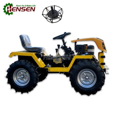 China Tractor de gasolina multifunción de 18 CV Mini tractor agrícola en venta