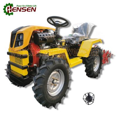 Chine Tracteurs diesel compacts pour l'agriculture Mini tracteur utilitaire de 12 ch à vendre