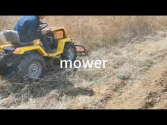 4WD tractor with disc mower