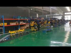 Tractor production line display