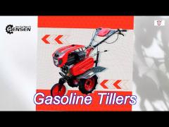 red agricultural cultivator 7 horsepower tiller farm equipment