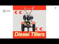 9hp diesel cultivator energy saving diesel power tiller with 32 dry land blades