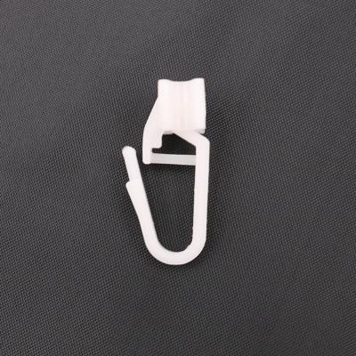 China Outstanding Plastic Plastic Hook Curtain Accessories For Hanging Curtain Hooks for sale