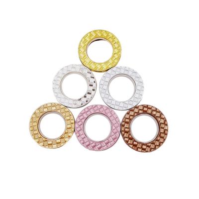 China Cheap Plastic Openable Window Drapes Rings Curtain Eyelet Ring 40mm for sale