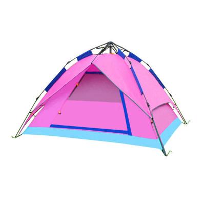 China UV Protection/Waterproof /Stocked Hot Selling Camping Tent Double Layers Ultralight Portable Water Proof Fully Automatic Camping Tent for sale