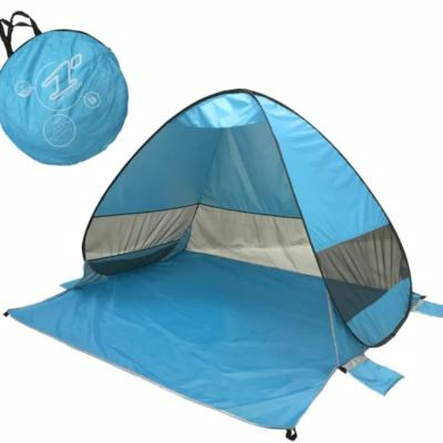 China UV Protection Foldable Beach Camping Tent/New Style Pop Shade Waterproof Full Automatic Beach Tent Family Fast Travel /Stocked for sale