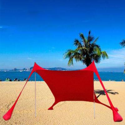 China Stored Portable Sun Shade Beach Tent Anti UV Hexagonal Summer Camp Beach Tent for sale