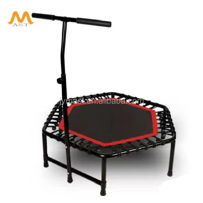 China Without Net Exercise Gym Equipment Fitness Protector Mini Trampoline Indoor Gymnastics For Sale for sale