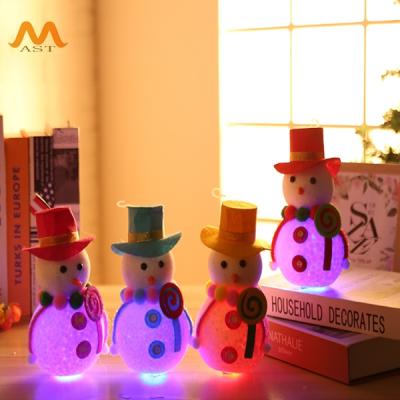 China Many Christmas Stocking Bags Glow Doll Electric Music Santa Christmas Toy Gift for sale