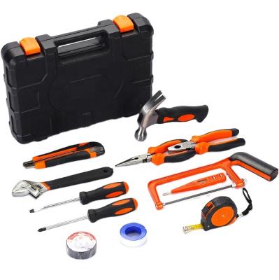 China 13PCS Home Repair Tool Box Standard Kit Tool Box with DIY Tools Storage Case Bag for sale