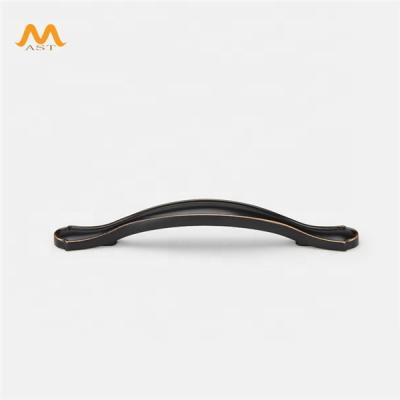 China Hyunda Zero Door Handle Black Closet Door Handles Interior Cabinet Black Door Handle Set for sale