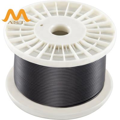 China Metal / Plastic PU Coated Steel Wire Rope Gym Equipment Cable 7*19-4-6mm for sale