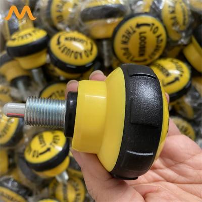 China Bicycle Accessories Rubber Rotation Adjustable Knob M16 M18 M20 M22 for sale