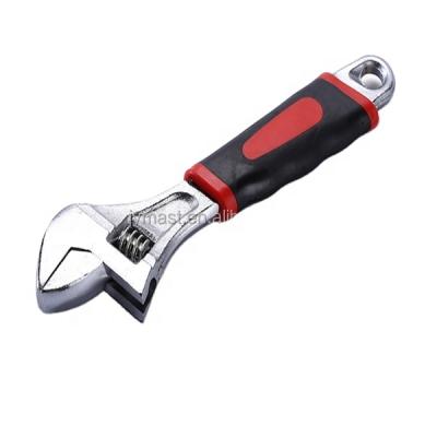 China Standard Cheap Adjustable Wrench 6 Inch Wrench 45 Carbon Steel for sale