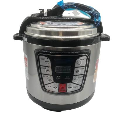 China RV Household Soup Pot Large Capacity Quick Casserole Multifunctional Electric Pressure Cooker for sale