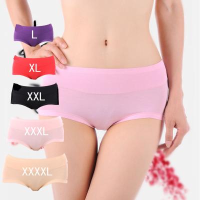 China Antibacterial Women's Underwear Plus Size Panties For Women for sale