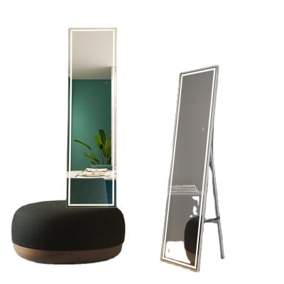 China Modern Customized Wholesale Minimalist Elegant New Style Modern Full Length Standing Mirror Dressing Room Mirror for sale