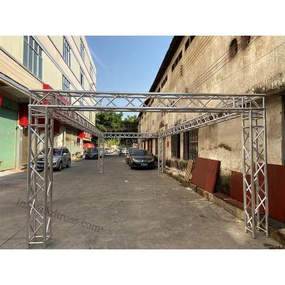 China Alloy 6082-T6/6061-T6 Spindle Box Truss Aluminum Exterior Aluminum Square Frame For Sale for sale