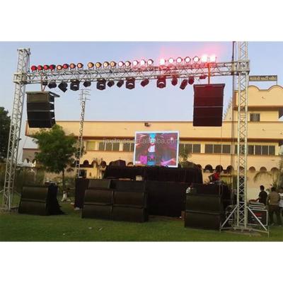 China Aluminum alloy 6082-T6/6061-T6 12 inch square box aluminum pin lighting concert speaker truss for sale for sale