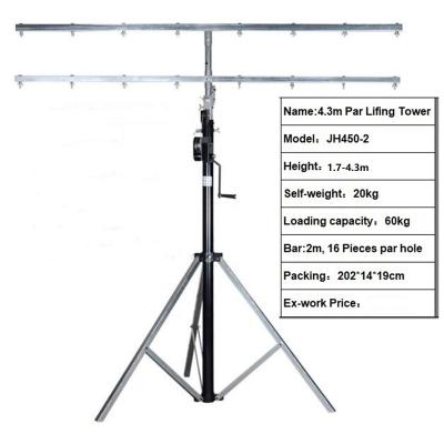 China For Connecting Peer Light Triangle Light Crank Up Stand For Event Lighting Truss for sale