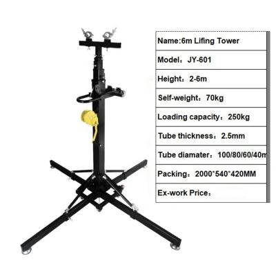 China To connect heavy duty par light winch operates stanchions to crank lighting truss stanchion for stage lighting for sale