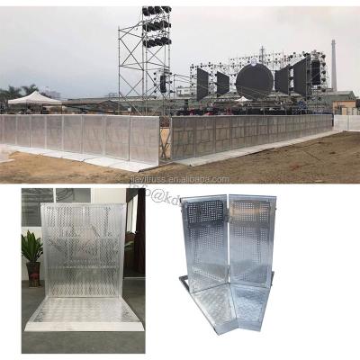 China Road Safety Aluminum Crowd Control Barrier Police Barricades for sale