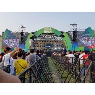 China Traffic Safety Height Quality Crowd Control Barriers Metal Barrier For Concert for sale