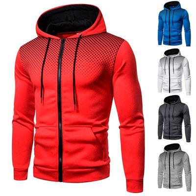 China 2022 Autumn New WEinter Men's Casual Hoodie Fashion Cardigan Printing Waterproof / Coat for sale