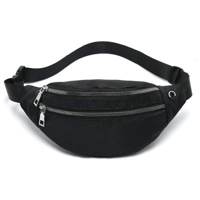 China Water Proof Fashion Luxury Unisex Nylon Waist Bags Waterproof Fanny Pack Pillow Adjustable Belt Bag Metal Zipper for sale