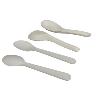 China Disposable Eco Friendly Stocked Biodegradable Best Selling Plastic Pla Knife Spoon Fork and Napkin in One Individually Package Disposable Cutlery Set for sale