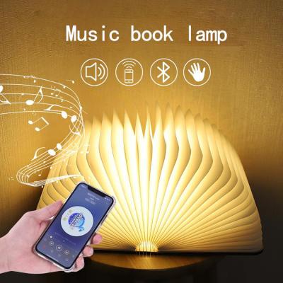 China Touch discoloration and dimming of 2021 new modern blue table lamp mp3 game music model tooth decorative lamp book lamp for sale