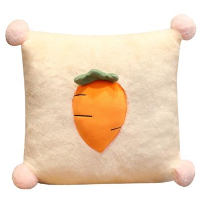 China Viable Creative Fruit Series Rest Lovely Fruit Plush Toy Fruit Pillow Cushion Can Be Customized for sale