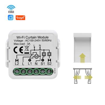 China Home Switch Tuya Smart WIfi 3.0 Smart Curtain Switch Module For Roller Shutter Motor DIY Blind Smart Home By Google Assistant Alexa for sale