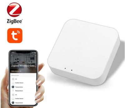 China Wireless Smart Home Automation Tuya Zigbee Hub Gateway for Smart Home Automation for Zigbee Devices via Smart Working Lives with Alexa Google Home for sale