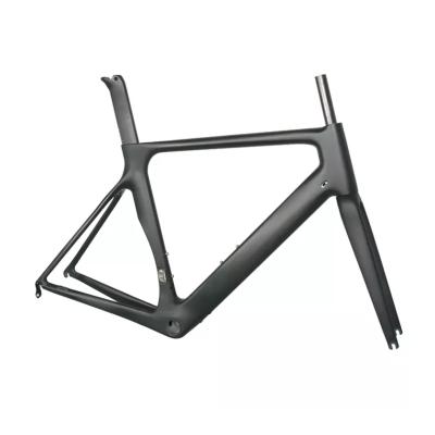 China Road Bikes 2021 Lightest Road Bike Frameset 700c Carbon Road Bike Frame Carbon Road Bike Frame 56cm for sale