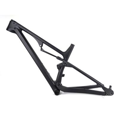 China 2021 full suspension mountain bikes full suspension mtb 29er carbon frame high quality bike frame for sale