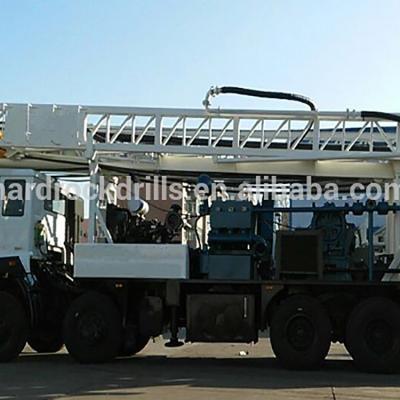 China 1800Kg 600m Water Well Diesel Powered Water Well Drilling Rig Small Top Drive Head Portable Rigs For Sale for sale