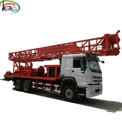 China Water Well 132KW 16-30KN 400m Water Well Drilling Rig Equipment Truck Digging Machine for sale